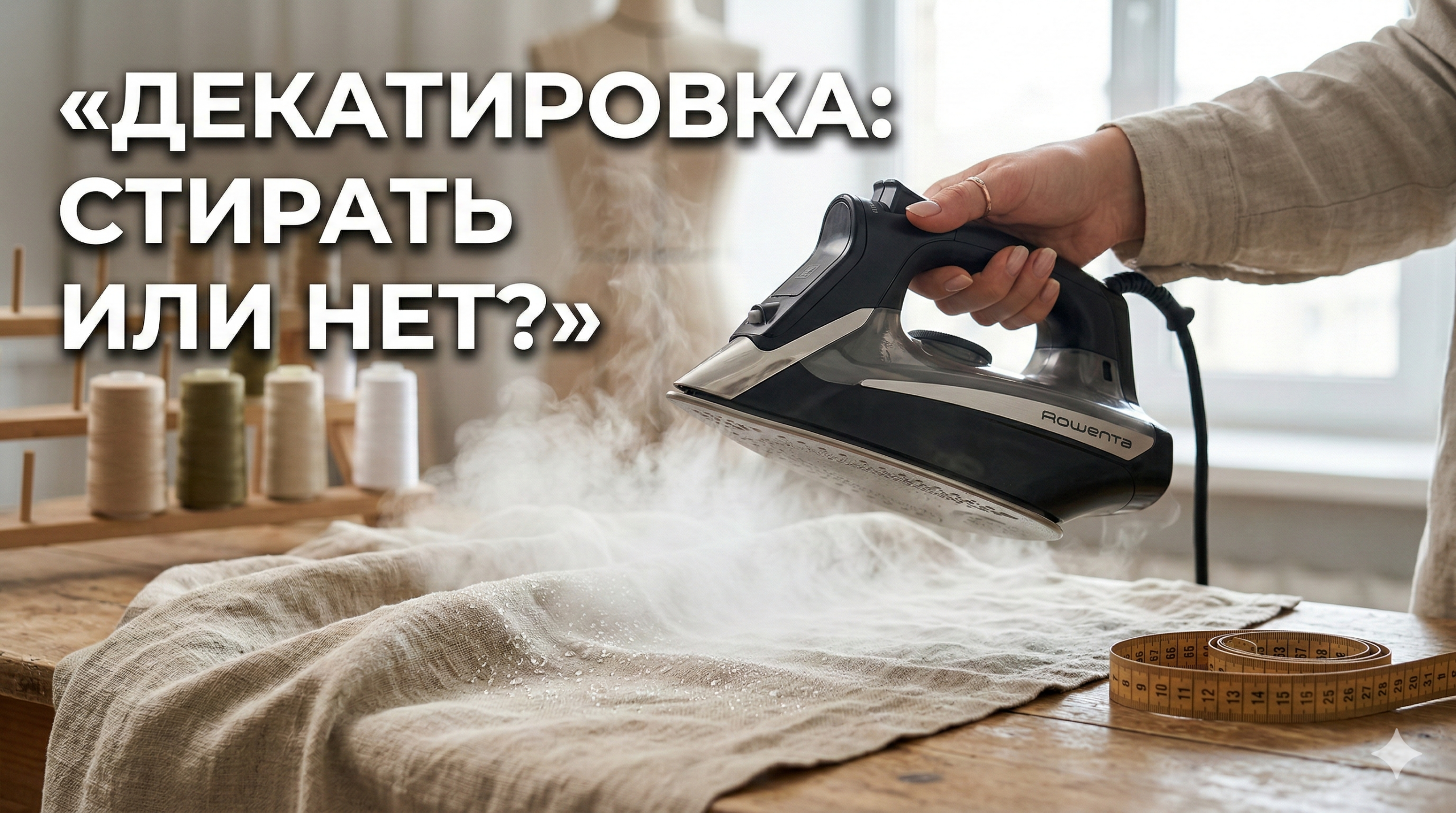 Стирать или нет? Всё о декатировке ткани перед кроем