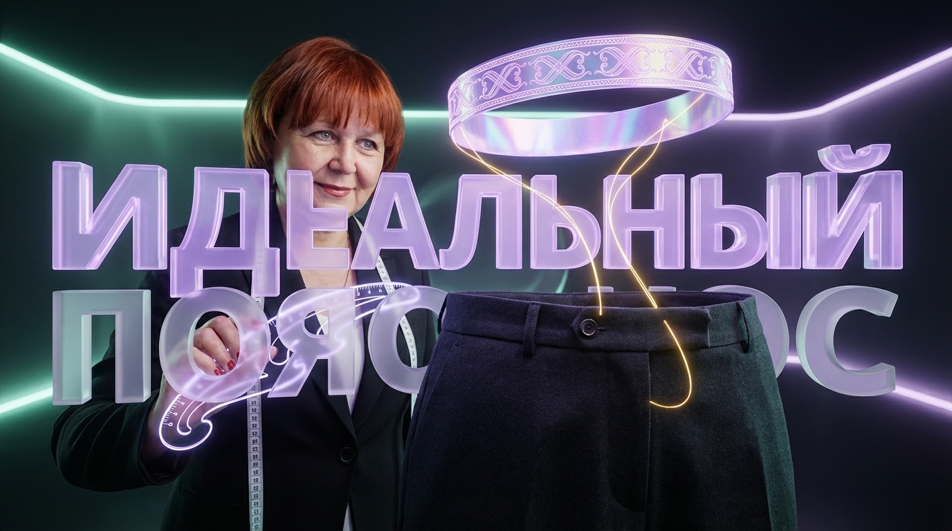 Пошаговый процесс аккуратной обработки пояса юбки и брюк с помощью швейной машинки и портновских булавок на рабочем столе.