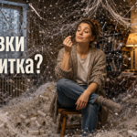 Ткань с приколотыми булавками рядом со швейной машинкой, подготовка деталей перед сшиванием на машинке