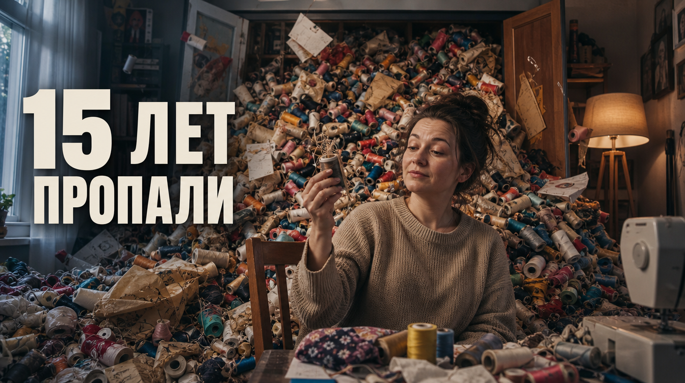 Шитьё: услышала «руки не оттуда» — и не шила 15 лет. Разбор