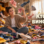 Сравнение дефекта ткани и ошибки кроя на образце одежды с указанием проблемных зон изделия